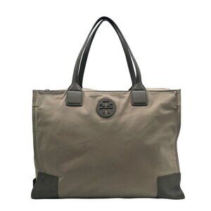 Tory Burch Gray Nylon Packable Ella Tote Bag